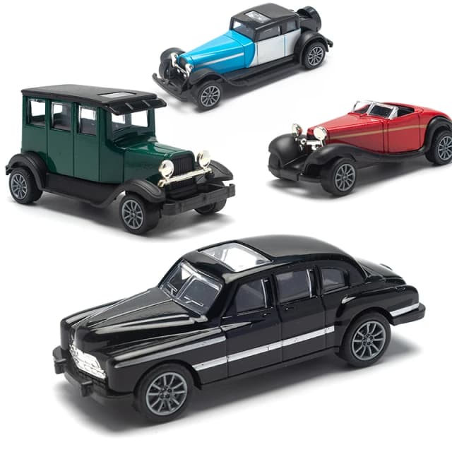 Винтажная модель литая автомобиля 1:43 из сплава, Классическая модель автомобиля, миниатюрная копия автомобиля для коллекции, подарок для детей и взрослых