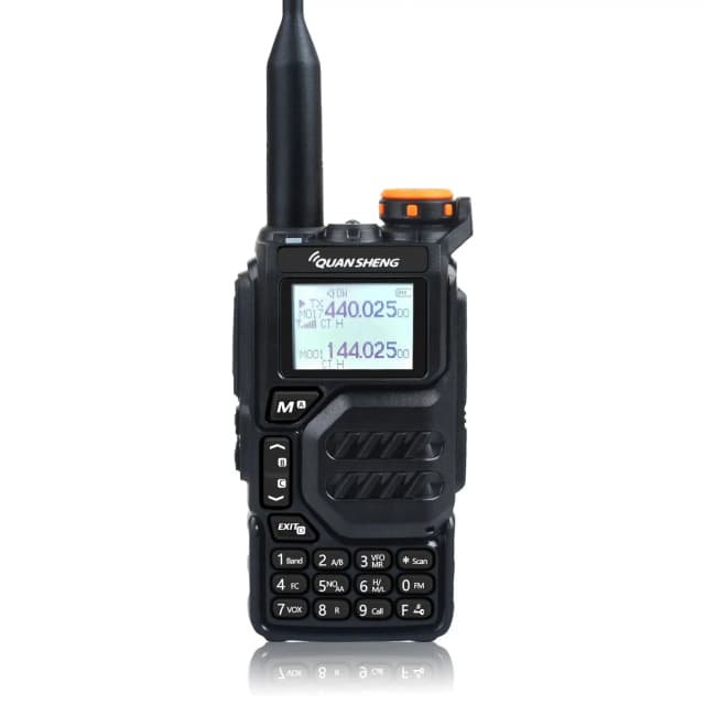 Quansheng 50-600 МГц RX Walkie Talkie UV-K5 VHFUHF 136-174 МГц 400-470 МГц RX TX оба DTMF VOX FM Air Band Wireless Freq Copy Radio
