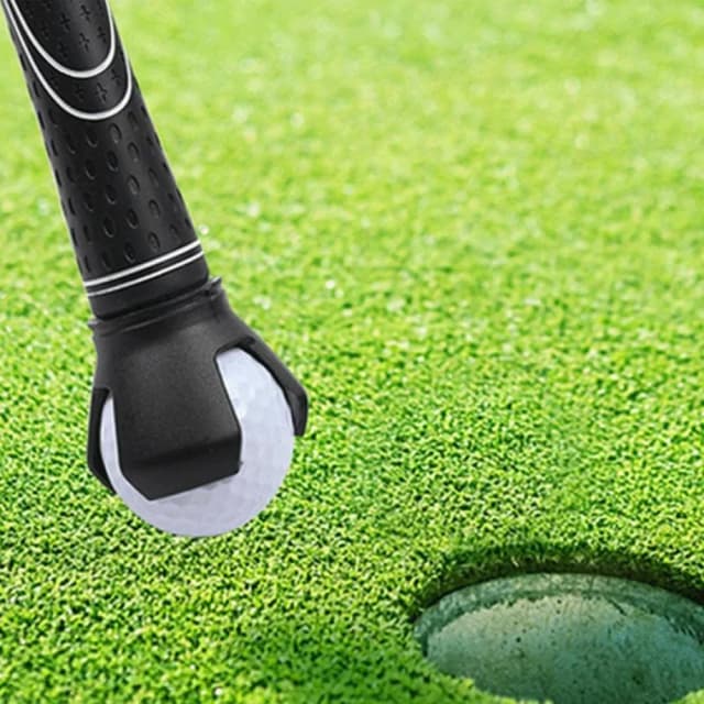 G olf Balls Picker Зажим для захвата мяча Резиновый цинковый сплав Принадлежности для гольфа G olf Аксессуары Удобные практичные тренировочные пособия G olf