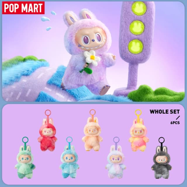 【EU】POP MART THE MONSTERS Big in Energy Series — виниловая плюшевая подвеска, слепая коробка, 1 шт./6 шт., ограниченное количество 2 шт./2 комплекта на заказ labubu