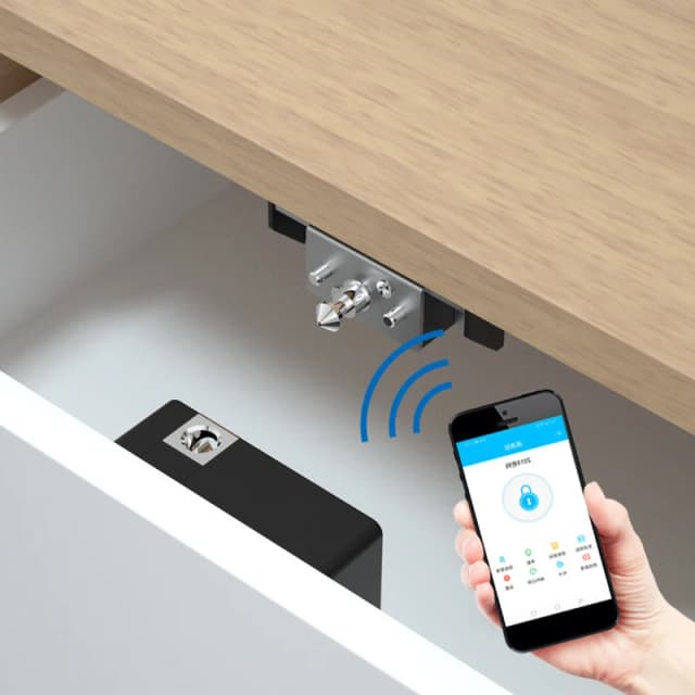 Умный замок для ящика, невидимый электронный RFID 13,56 МГц, IC-замок для шкафа, разблокировка, интеллектуальный замок без ключа, датчик, простота установки