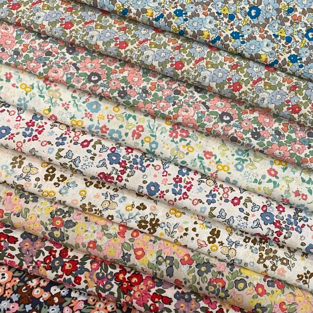 145 × 50 см хлопок поплин пасторальный цветочный 40S Tissun Liberty ткань для детей детская ткань для шитья платья юбка DIY ручная работа лоскутное шитье