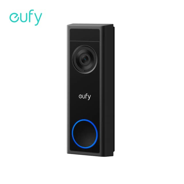 Видеодверной звонок eufy C30, питание от аккумулятора, 2K FHD16, 99, расширенный обзор, простая установка, живой видеозвонок