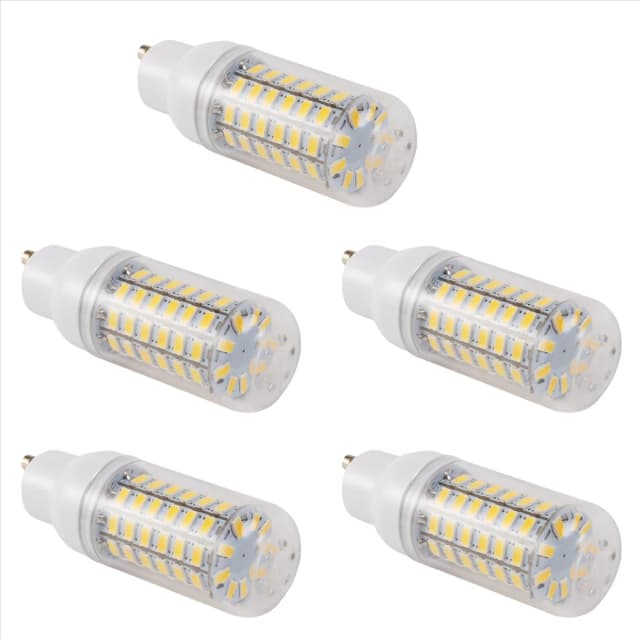 BAAU 5X GU10 10 Вт 5730 SMD 69 Светодиодные лампы Светодиодные лампы для кукурузы Светодиодная лампа Энергосберегающая 360 градусов 200-240 В Белый
