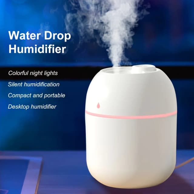 Портативный 220 мл H2o мини-чашка спрей-увлажнитель с двойным мокрым ароматом эфирного масла диффузор автомобильный USB-увлажнитель воздуха