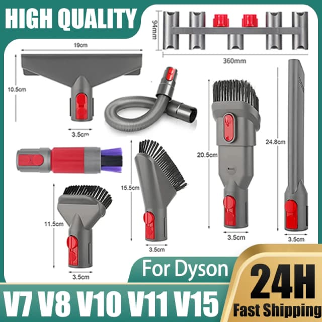 Телескопическая удлинительная трубка для Dyson V7 V8 V10 V11 V15, удлинитель ручного пылесоса, аксессуары, запасные части