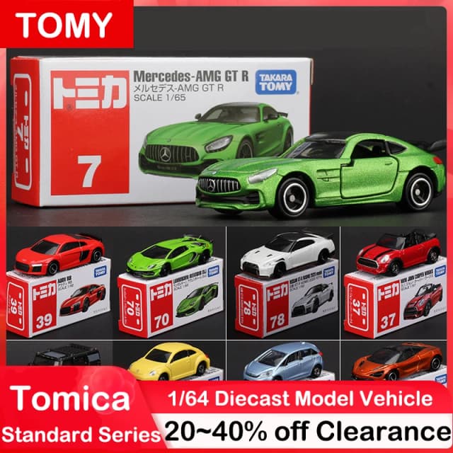 Модель автомобиля Takara Tomy Tomica 1/64 Mini Diecast из сплава, металлические спортивные автомобили, различные стили, подарки для детей #51-120