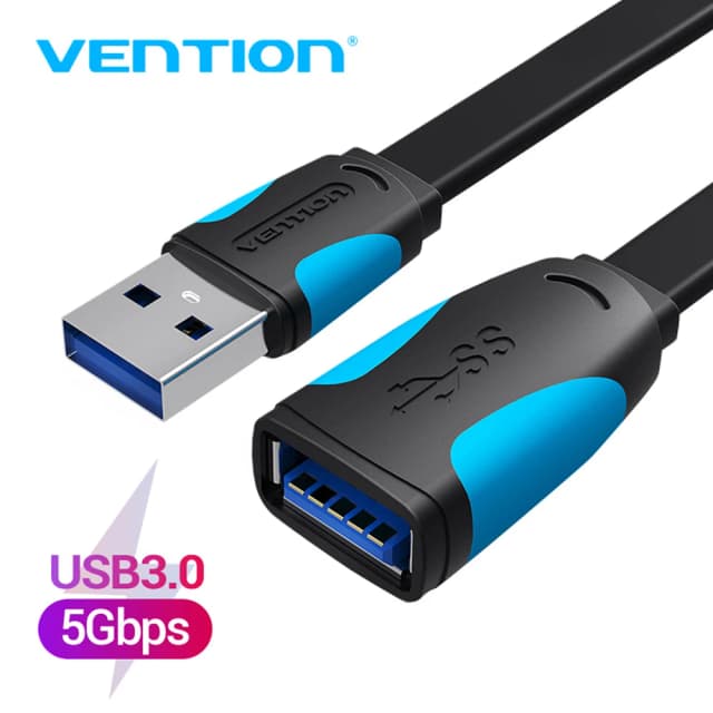 Удлинительный кабель Vention USB 3.0 «папа-мама» Кабель-удлинитель Fast Speed USB 3.0 Удлиненный для ноутбука ПК Удлинитель USB 2.0