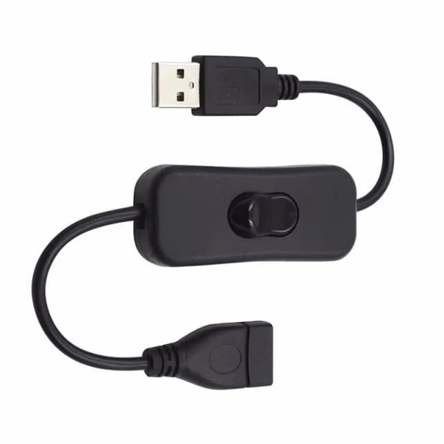 Новый USB-кабель длиной 28 см с переключателем ВКЛ./ВЫКЛ., удлинитель для USB-шнура, USB-гаджет, USB-устройство питания, инструменты