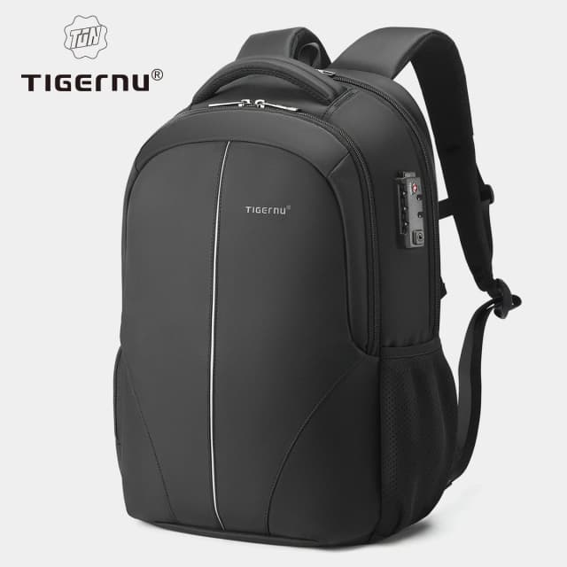 Мужской рюкзак Tigernu 14, 15,6, 17 дюймов, рюкзак для ноутбука, мужской рюкзак TSA, противоугонная сумка, дорожные рюкзаки, сумка для школы, рюкзак Mochilas