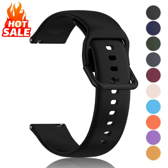 Ремешок для часов Amazfit GTS 2/4/3/GTS 2/4 Mini/GTR 4/2/2e 20 мм/22 мм, силиконовый спортивный браслет, ремешок Amazfit bip 6 5 3/u pro Series