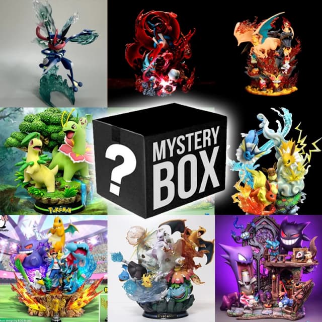 Фигурка аниме Pokemon Vulpix Scenes, версия, фигурка, игрушки, модель из ПВХ, коллекция кукол, коробка-сюрприз, загадочная коробка, подарок для ребенка