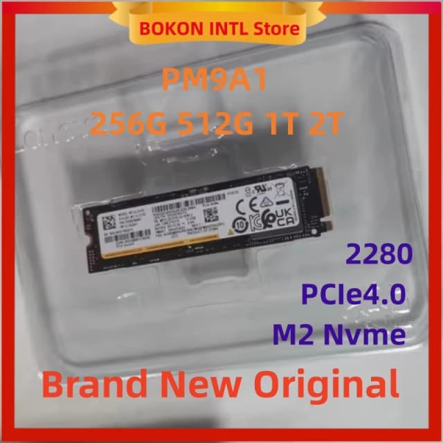 SSD PM9A1 1 ТБ 2 ТБ M2 Nvme PCIe4.0 2280 Внутренний твердотельный накопитель 256 ГБ 512 ГБ ДЛЯ SAMSUNG