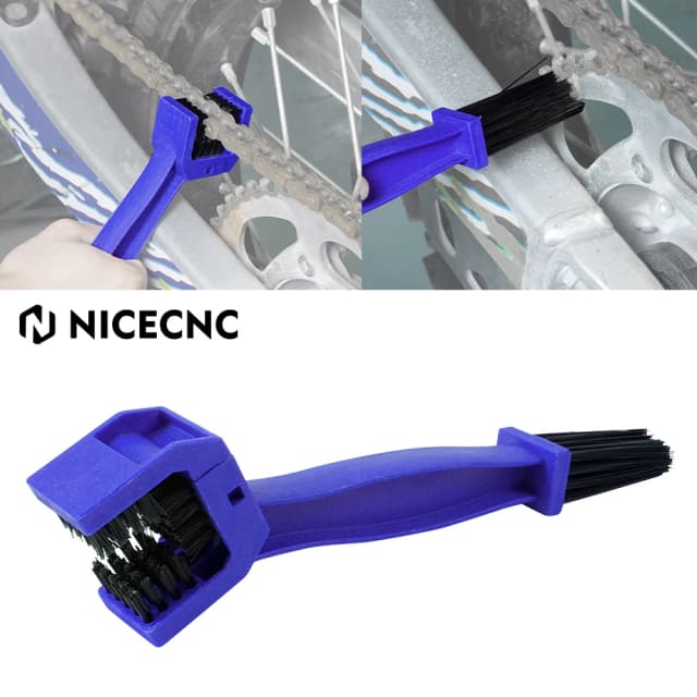 NICECNC мотоциклетная щетка для велосипедной цепи, инструмент для чистки щетки для KTM Yamaha BMW Husqvarna Kawasaki Suzuki Ducati Honda