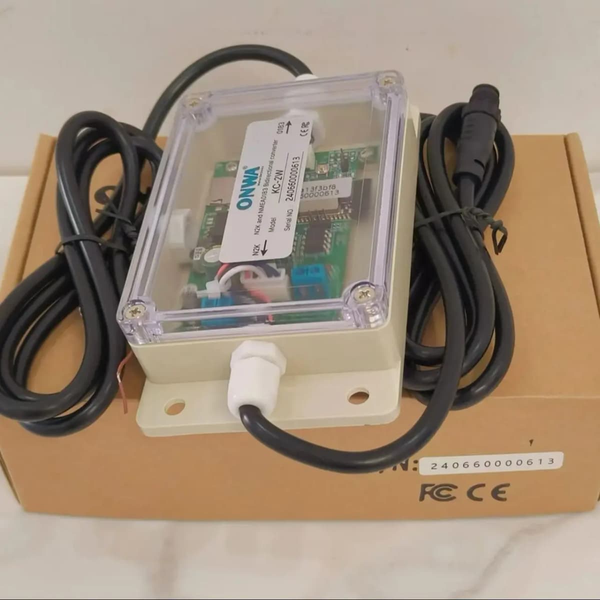 Двунаправленный преобразователь NMEA2000 и NMEA0183 Преобразователь NMEA0183 в N2K KC-2W Модуль WIFI KC-2W