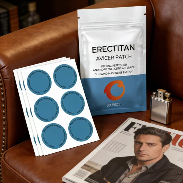 Пластырь Erectitan Avicer для повышения физической активности, поддержания мужской энергии и здоровья, функциональный пластырь для мужского здоровья, 30 штук.