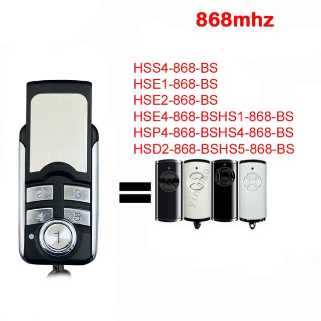 HORMANN Пульт дистанционного управления 868MHz серия Bs HS4 HSE4 HSE2 HS1 HS5 HSE1 HSP4 HSS4 HSP4 HSD2 868 BS, устройство открывания гаражных ворот, пульт дистанционного управления