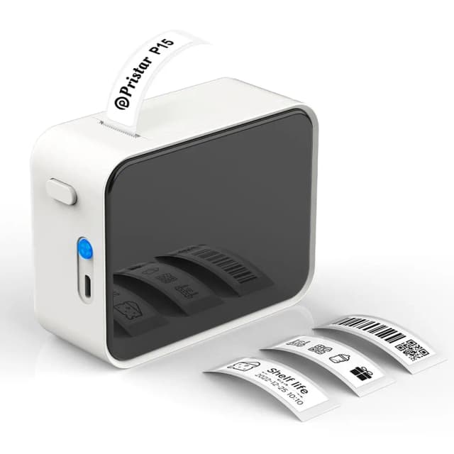 Беспроводной Bluetooth-принтер этикеток Портативный термопринтер Marklife P15 Бесчернильная этикетировочная машина Мини-этикетка P15 Наклейка