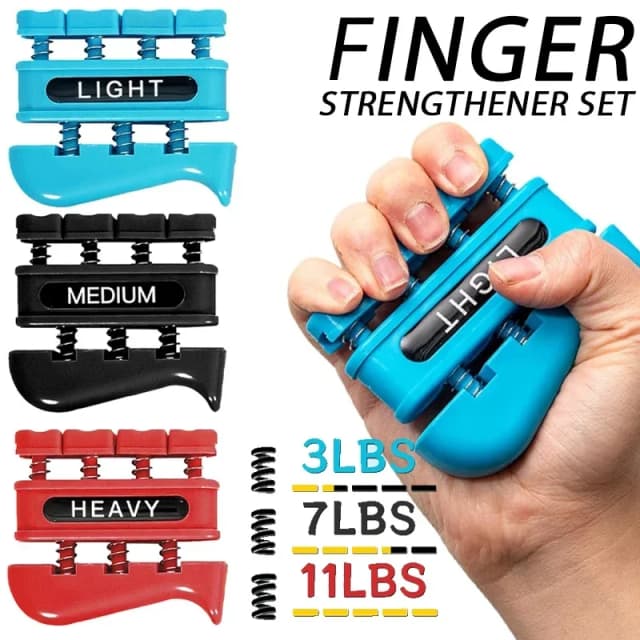 Усилитель пальцев, тренажер для пальцев для предплечья и усилитель рук, тренировочное оборудование для музыканта, скалолазание