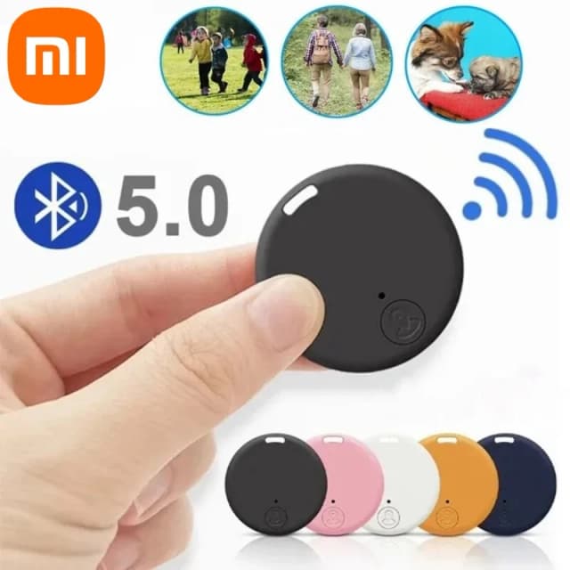Мини GPS-трекер Xiaomi Bluetooth 5,0, устройство против потери, детская сумка для домашних животных, кошелек с отслеживанием IOS Android, умный локатор, аксессуары