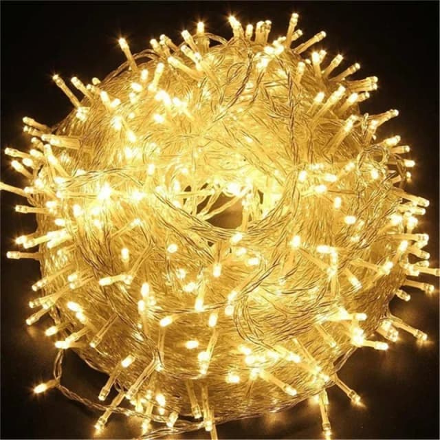 Рождественская гирлянда, 10 м, 20 м, 30 м, 50 м, 100 м, светодиодная гирлянда, Сказочная лампа, гирлянда, уличное декоративное освещение для свадебной вечеринки