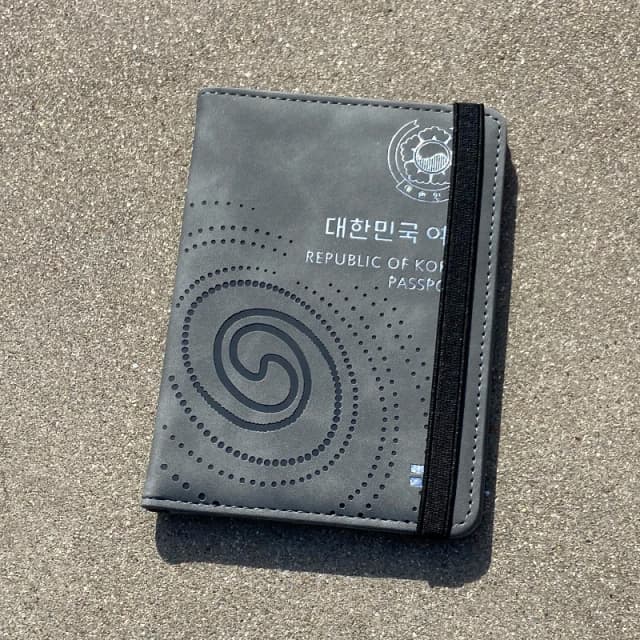 Обложка для паспорта RFID, чехол для паспорта Республики Кореи, дорожный кошелек, держатель для кредитных карт и билетов, держатель для оргнала