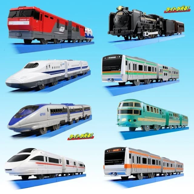 Takara Tomy Tomica Plarail Trackmaster Модель поезда Комплект детских игрушек Hot Pop Детские куклы Железнодорожный моторизованный локомотив Детские игрушки для мальчиков