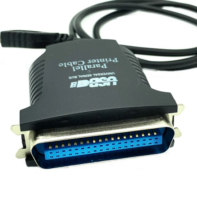 Кабель-переходник USB на старый параллельный порт (1284/36-контактный) для принтера, кабель для передачи данных/адаптер, кабель для подключения по IEEE