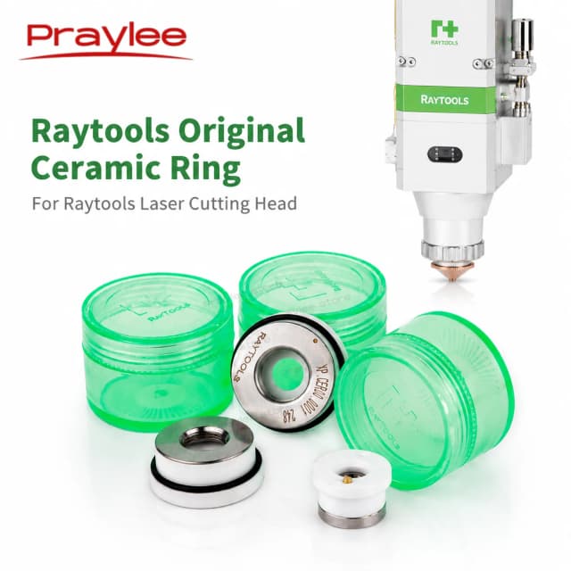 Оригинальное керамическое кольцо Raytools D32 M14 D28 D19,5 M8 M11 Керамический держатель сопла Raytools 1202740001 120515099 A BMH109 BMH111 BM114