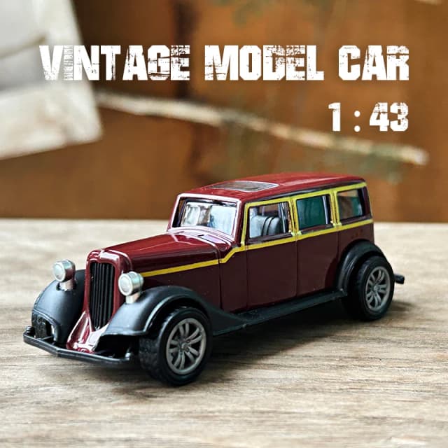 1:43 винтажная литая под давлением модель автомобиля из сплава, классическая модель автомобиля Cadillacs V8 с откатным механизмом, миниатюрная копия автомобиля, подарок для детей и взрослых
