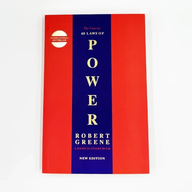 The Concise 48 Laws of Power by Robert Greene Политическое лидерство Политическая философия Мотивация Английская книга в мягкой обложке